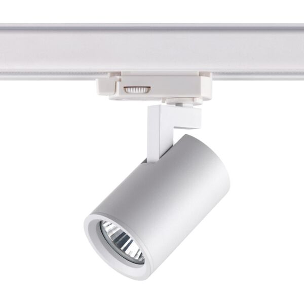 белый Светильник трёхфазный трековый [IP20 GU10 50W 220V GUSTO]