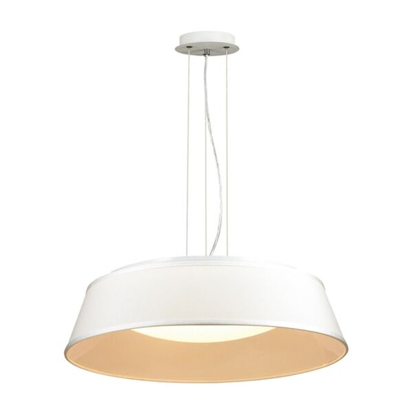 ODEON LIGHT SAPIA [хром/белый Подвес E27 5*15W ]