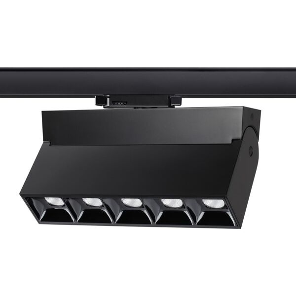 черный Трехфазный трековый свтильник [IP33 LED 4000К 25W 110-265V EOS]