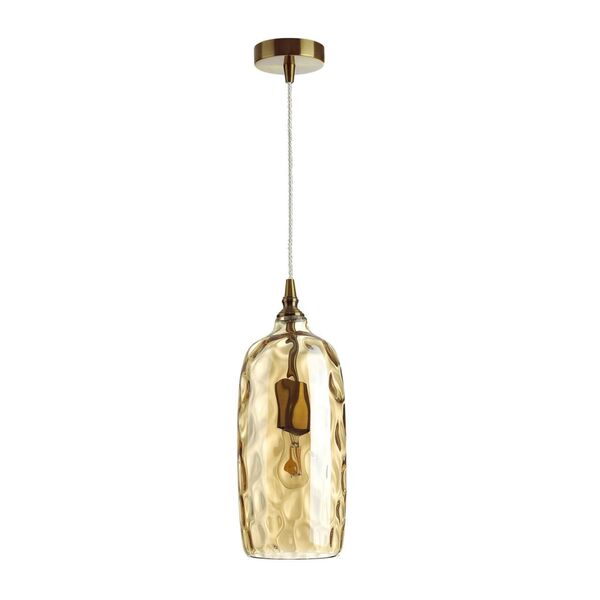 Подвесной светильник Odeon Light Sitora [янтарный/бронзовый Подвес E27 60W SITORA]