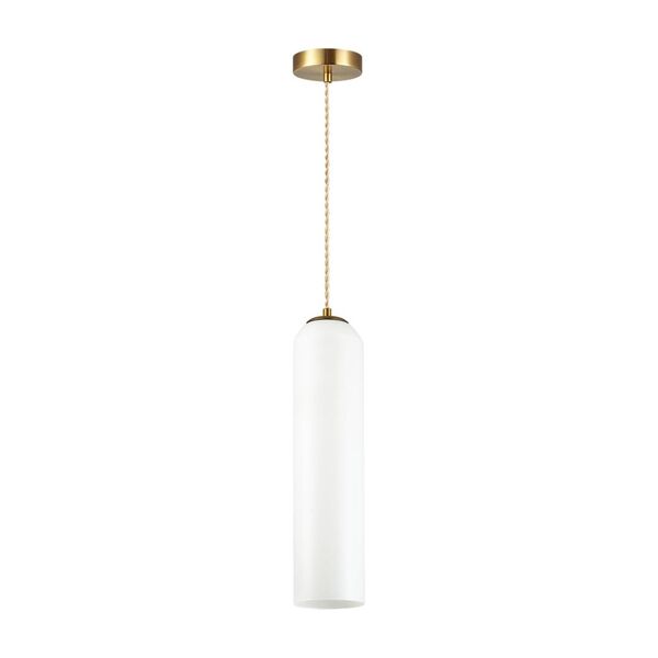 Подвесной светильник Odeon Light Vosti [золотой/белый Подвес E27 60W 220V VOSTI]
