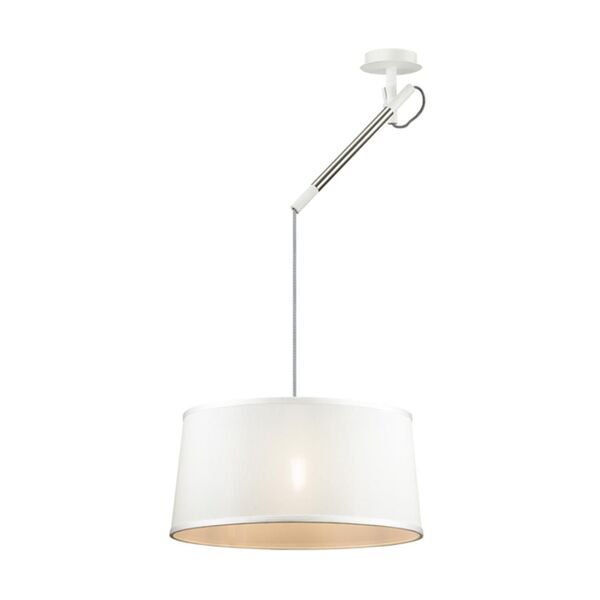 Подвесной светильник Odeon Light Loka [хром/белый Подвес E27 1*15W LOKA]