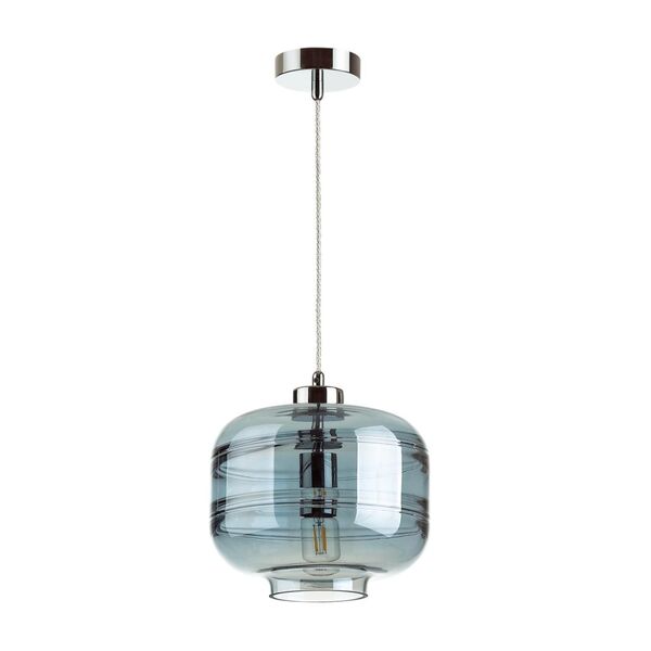 Подвесной светильник Odeon Light Storbi [голубой/хром Подвес E27 60W STORBI]