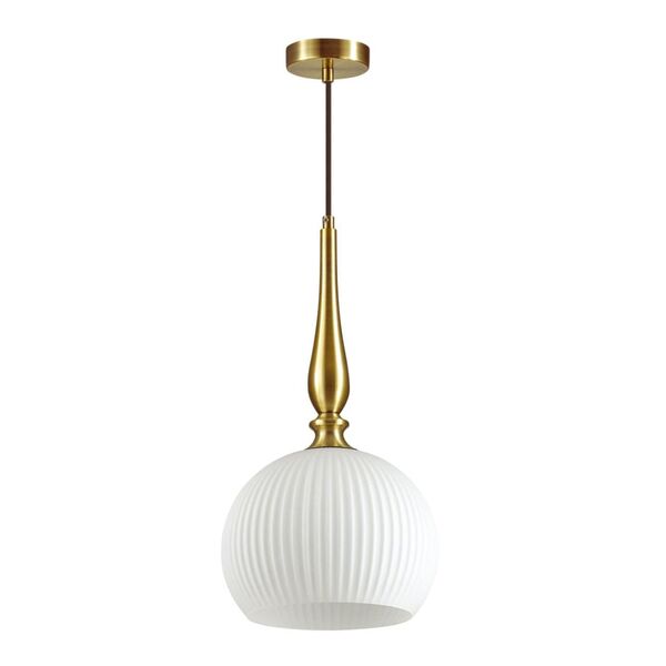 Подвесной светильник Odeon Light Runga [белый/бронзовый Подвес E27 60W RUNGA]