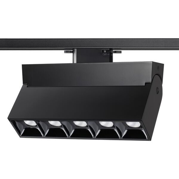 черный Однофазный трековый светильник [IP33 LED 4000К 25W 110-265V EOS]