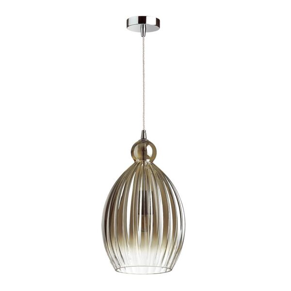Подвесной светильник Odeon Light Storzo [дымчатый/хром Подвес E27 60W STORZO]