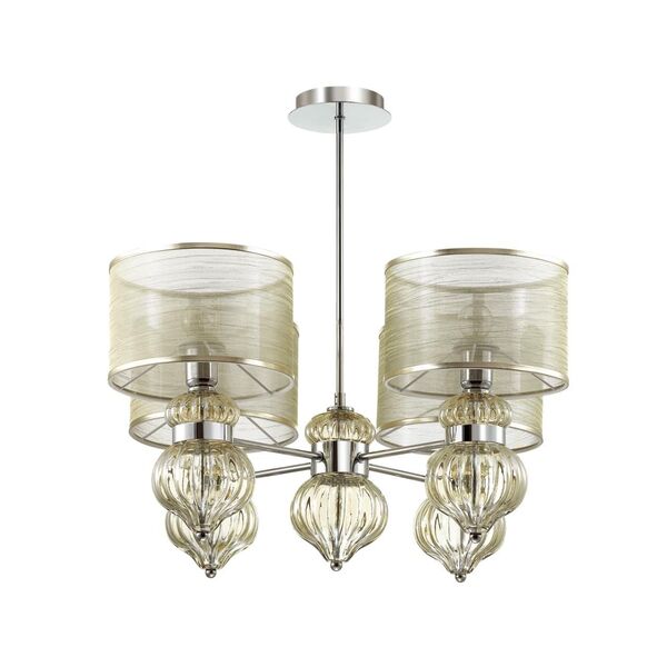 LILIT ODL20 500 [хром/&quot;шампань&quot;/бежевый  Люстра E27 4*40W 220V]