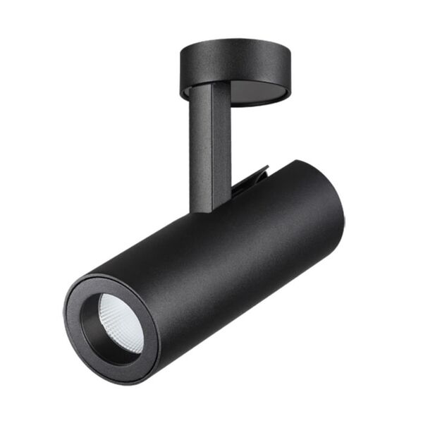 TUBO NT18 012 [черный Накладной светильник IP20 COB 12W 100-240V]