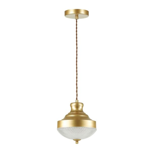 Подвесной светильник Odeon Light Krona [золотой/матовый Подвес E27 40W 220V KRONA]