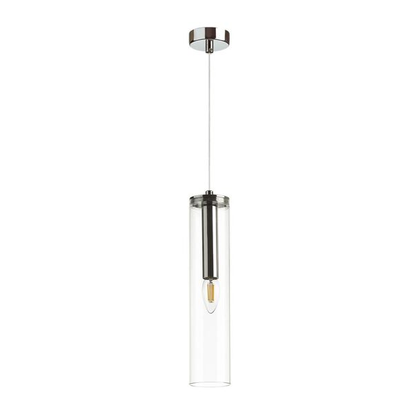 Подвесной светильник Odeon Light Klum [хром/прозрачный Подвес E14 1*40W KLUM]
