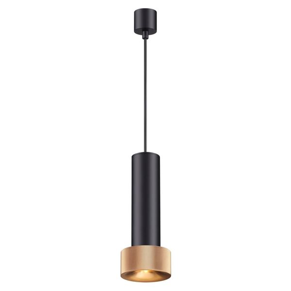 Подвесной светильник Odeon Light Afra [черный/золотой Подвес GU10 5W 220V AFRA]