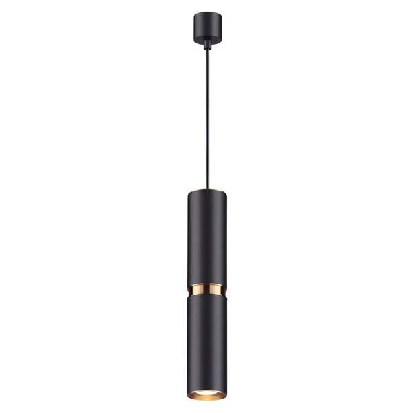 Подвесной светильник Odeon Light Afra [черный/золотой Подвес GU10 5W 220V AFRA]