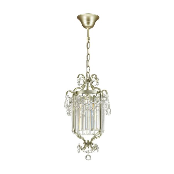 Люстра Odeon Light Sharm [серебристый/хрусталь Подвес E14 1*40W 220V SHARM]