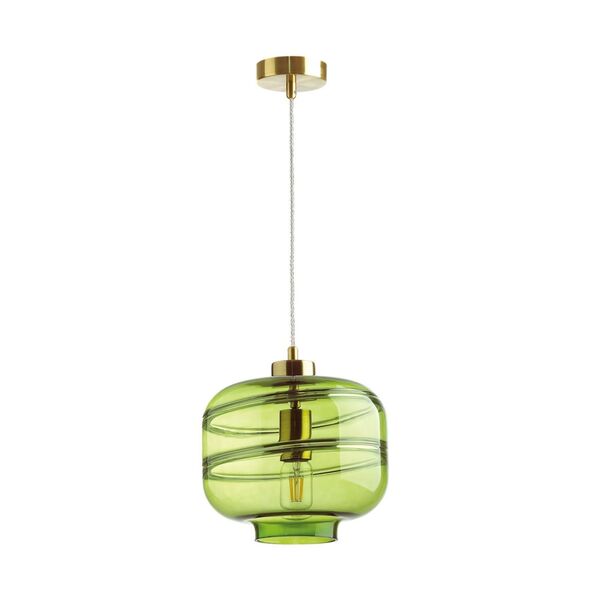 Подвесной светильник Odeon Light Storbi [зеленый/бронзовый Подвес E27 60W STORBI]