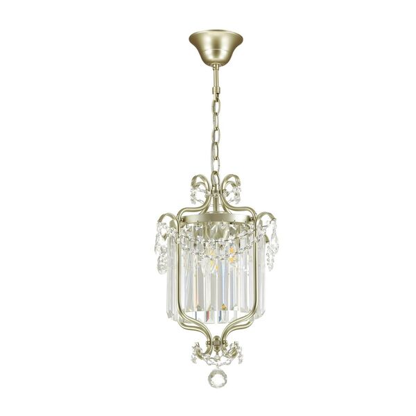 Люстра Odeon Light Sharm [серебристый/хрусталь Подвес E14 3*40W 220V SHARM]