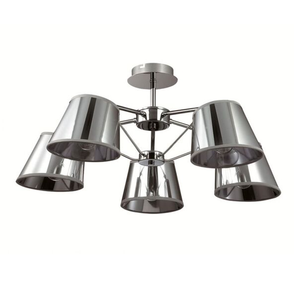 BARENSA LN16 090 [хром/пластик Люстра потолочная E14 5*40W 220V]
