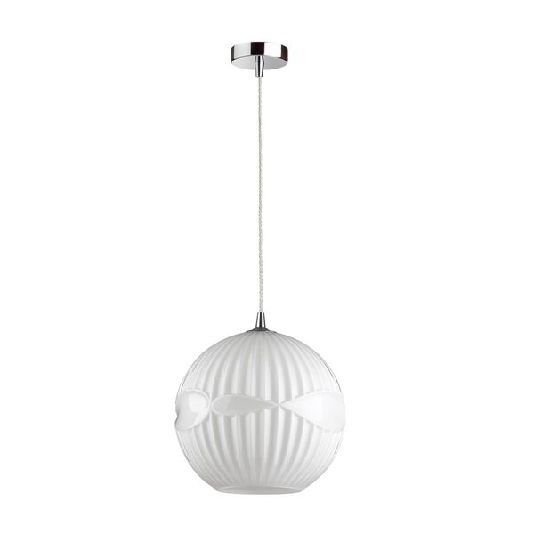 Подвесной светильник Odeon Light Astea [белый/хром Подвес E27 60W ASTEA]