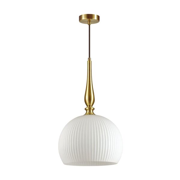 Подвесной светильник Odeon Light Runga [белый/бронзовый Подвес E27 60W RUNGA]