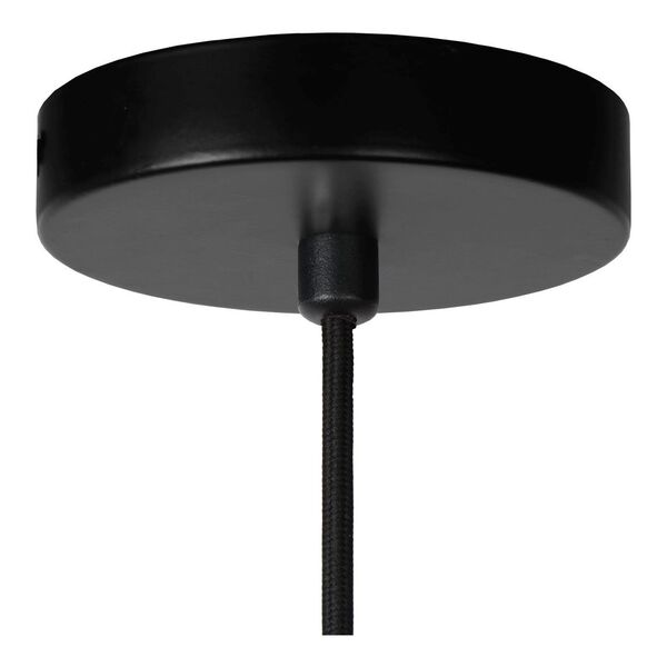 MAGIUS Pendant Rattan E27/40W Black/natur