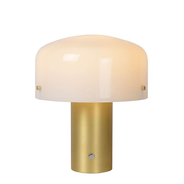 TIMON Table lamp  E27/25W 35cm Matt Gold/Opal