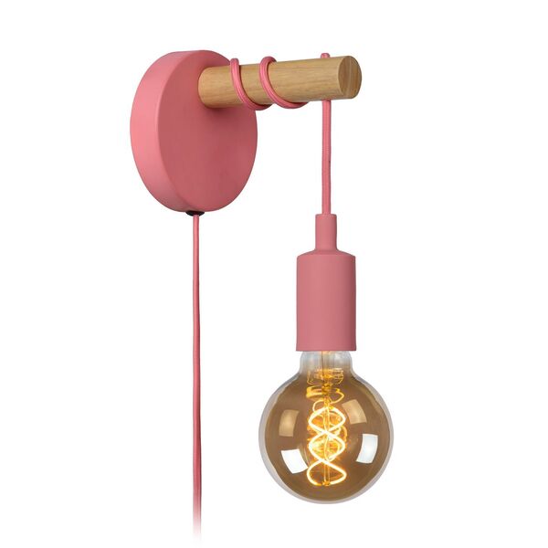 PAULIEN Walllight 1xE27 60W Pink