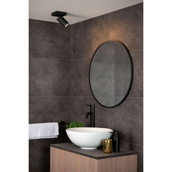 TAYLOR Ceiling Spotlight GU10/5W IP44 DTW  Black