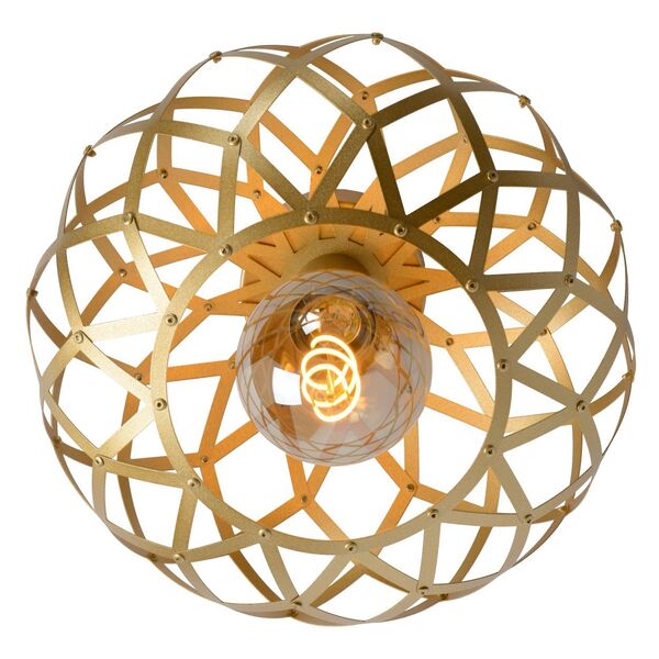 WOLFRAM Ceiling Light E27/40W Ø30 cm Gold