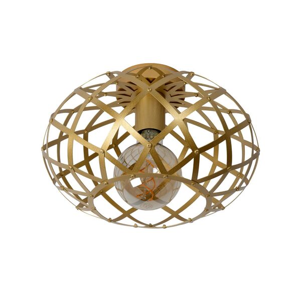 WOLFRAM Ceiling Light E27/40W Ø30 cm Gold