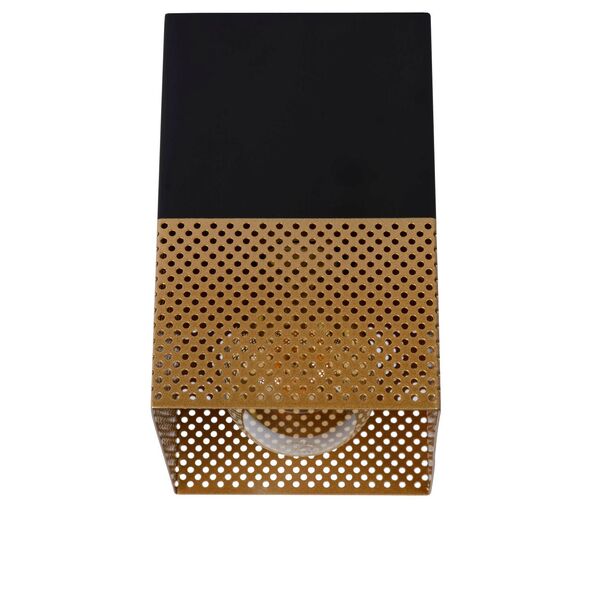 RENATE Ceiling Light  1x E27/40W Black/Gold