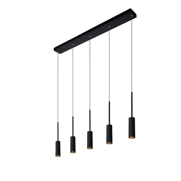TUBULE  Pendant Led 5x7W 2700K Black