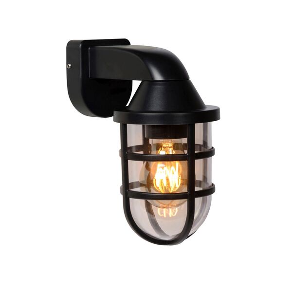 LEWIS Walllight Outside E27 Black