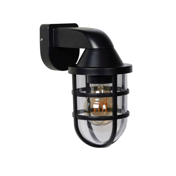 LEWIS Walllight Outside E27 Black