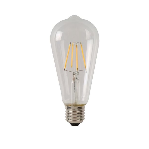 Bulb LED ST64 Filament E27/5W 550LM 2700K Clear