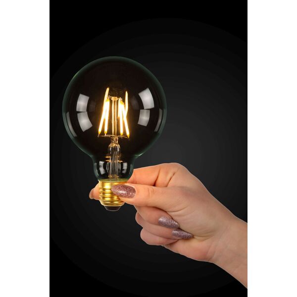 Bulb LED G95 Filament E27/5W 500LM 2700K Clear