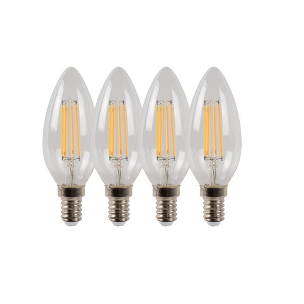 Bulb C35 Filament Dimmable E14 4x4W 360LM 2700K