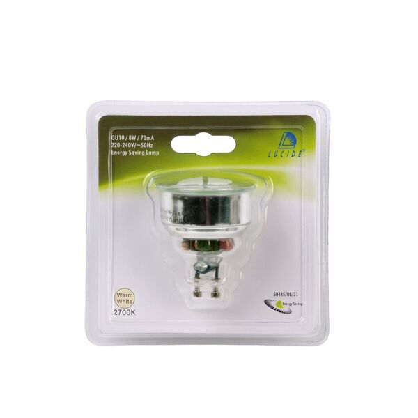 Energy Saving Bulb Blister GU10/8W Reflector 6mm G