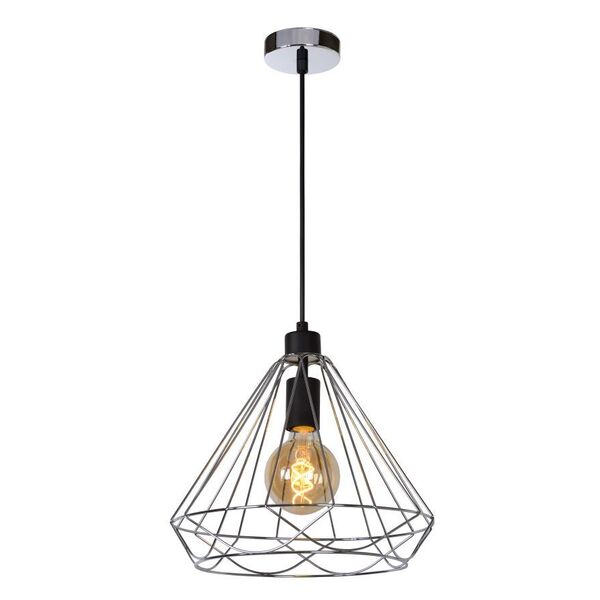 KYARA Pendant E27 Ø32.5cm Chrome
