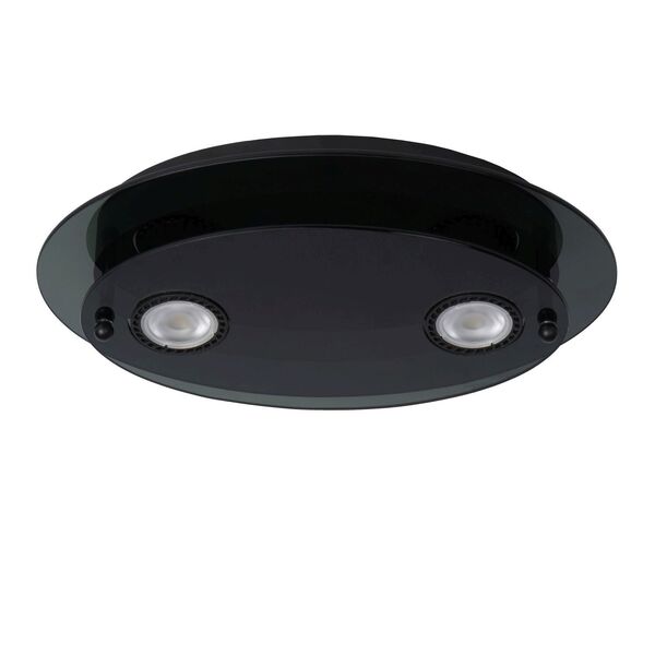 OKNO Ceiling Light Oval Black