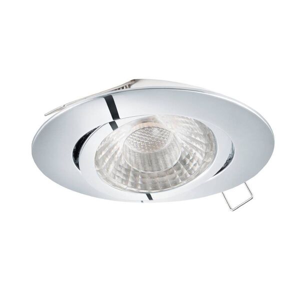 (ПРОМО) 98643 Встраив светод спот TEDO, 1x5W(GU10-LED), Ø80, алюминий, хром