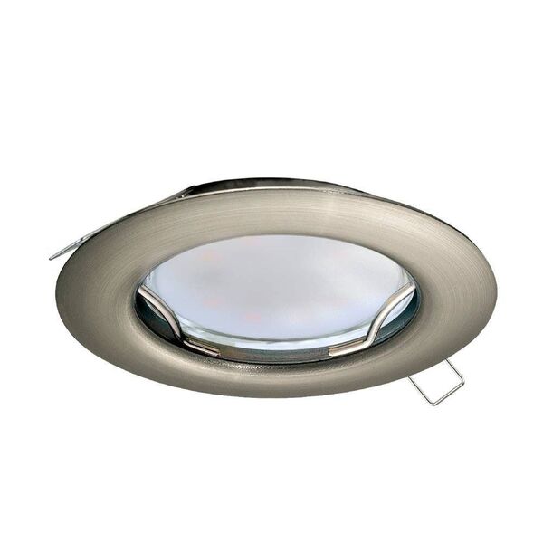 (ПРОМО) 98645 Встраив светод спот PENETO, 1x3W(GU10-LED), сталь, никель мат