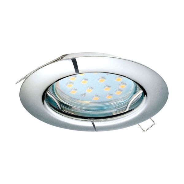 (ПРОМО) 98646 Встраив светод спот PENETO, 1x3W(GU10-LED), сталь, хром