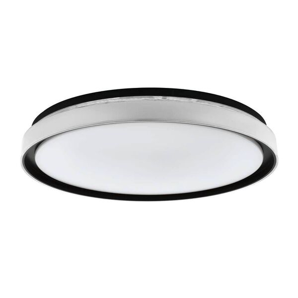 (ПРОМО) 99781 Светильник потолочный SELUCI, LED 4x10W, 5000lm, H70, Ø490, сталь/пластик, черный/белы