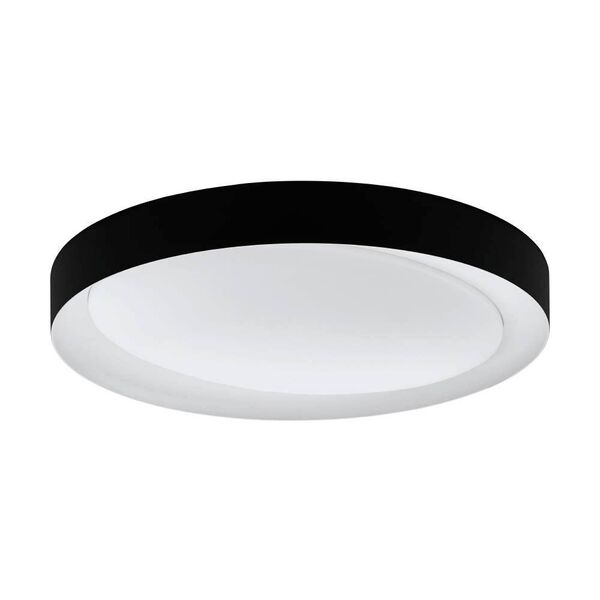 (ПРОМО) 99783 Светильник потолочный LAURITO, LED 24W, 2160lm, Ø490, сталь/пластик, черный/белый