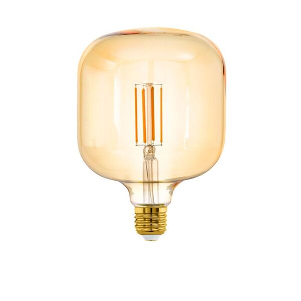 (ПРОМО) 12594 Лампа светод. филамент. диммир. T125, 4W(E27), 2200K, 400lm, янтарный