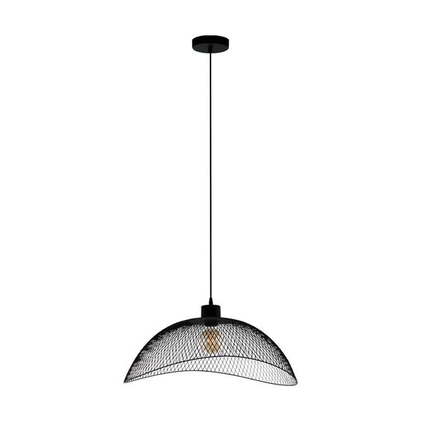 43305 Подвес POMPEYA, 1X60W(E27), 570X540, H1100, сталь, черный