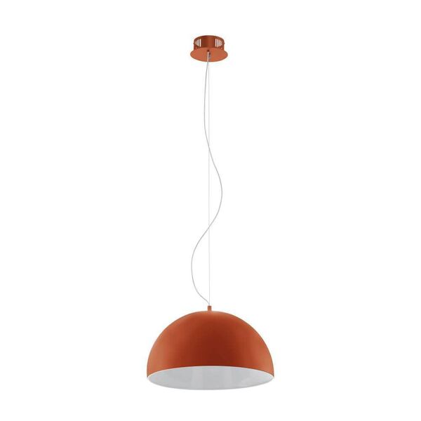 61316 Светодиодный подвес GAETANO, 24W(LED), сталь, оранжевый/пластик, белый