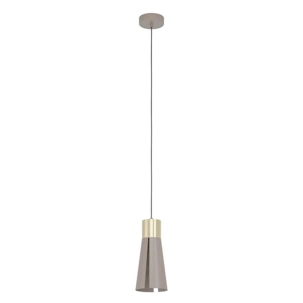 98838 Подвесной потолочный светильник (люстра) LOSALOMAS, GU10, 1x4,5W, 1x345lm, H1100, Ø135 сталь,