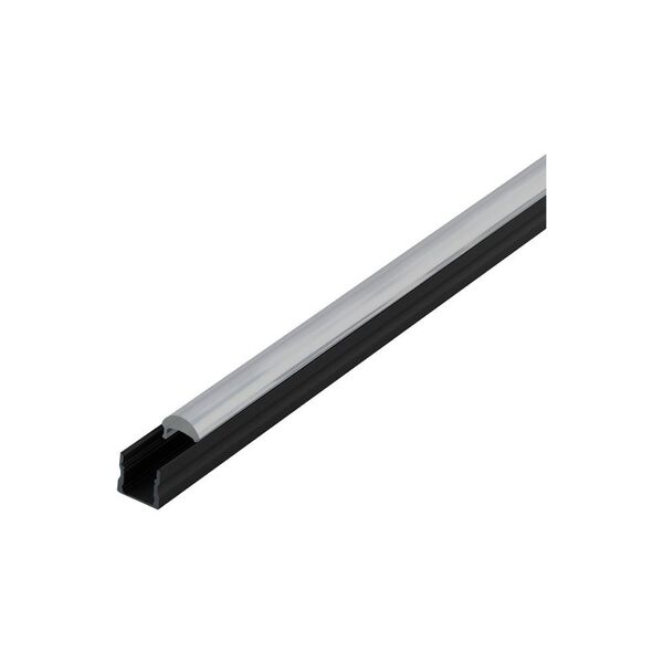 (ПРОМО) 98937 Профиль SURFACE PROFIL 3, L1000, B17, H20, угол линзы 30°, алюминий, черный/пластик, п