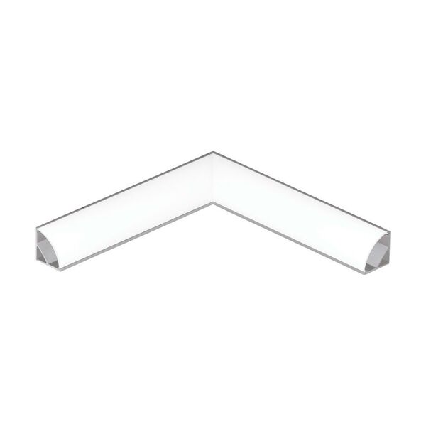 (ПРОМО) 98943 Профиль угловой 90° CORNER PROFIL 1, L110, алюминий/пластик, белый