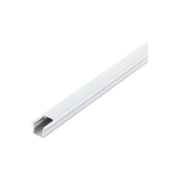 (ПРОМО) 98991 Встраиваемый профиль RECESSED PROFILE 2, L1000, B23, H15, алюминий, белый/пластик, бел